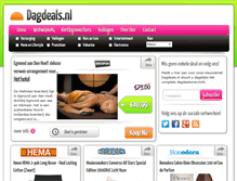Tablet Screenshot of dagdeals.nl